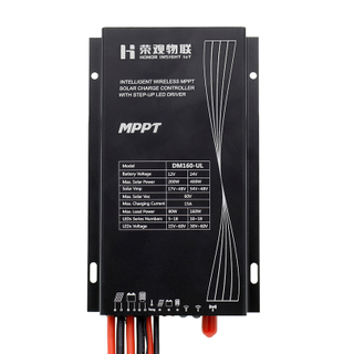 GPRS MPPT Solar Street LED Light Controller with Remote Control Platform 